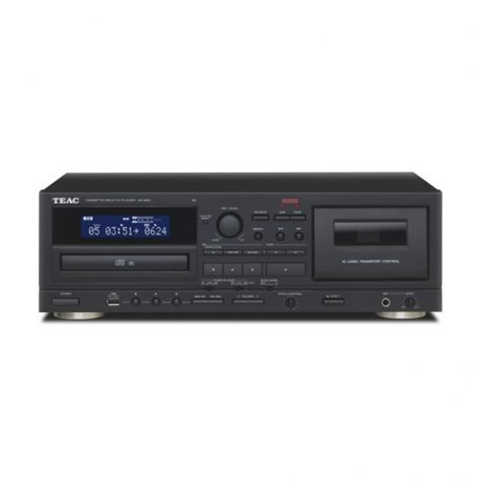 Deck de Cassette y Reproductor de CD con USB Teac AD-850
